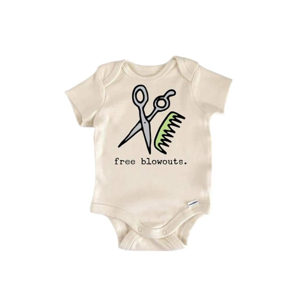 Hairdresser Salon - Baby Boy Girl Clothes Infant Bodysuit Funny Cute