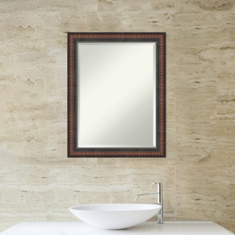 Caleb Brown Beveled Framed Bathroom Vanity Wall Mirror - Caleb Brown