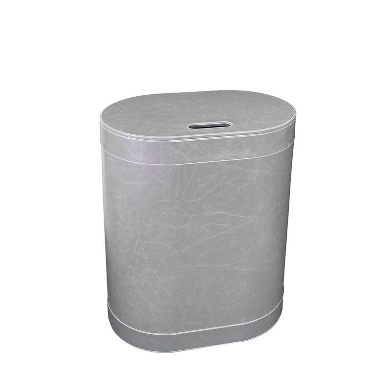 WS Bath Collections Vintage 2467 Vintage Synthetic Waste Basket - Grey