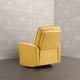 preview thumbnail 2 of 6, GDFStudio - Asheville Modern 40.2" Tall Manual Push-Button Upholstery Suede Recliner Chair for Living Room, Office & Apartment