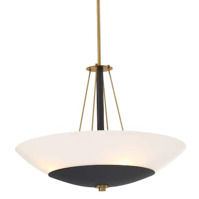 Minka Lavery 1704 Bax 4 Light 24" Wide Suspension Pendant