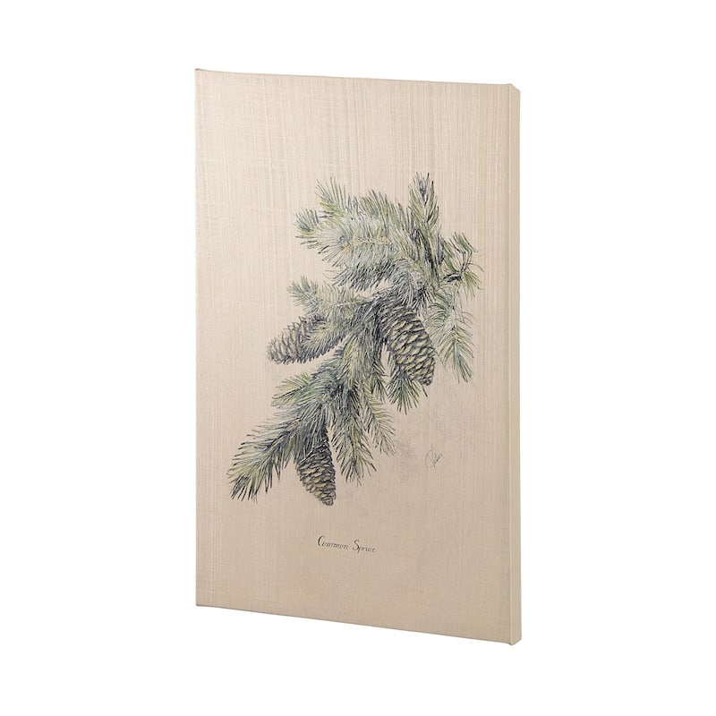 Evergreen collection IV (34 x 51) Canvas Art Print