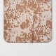 preview thumbnail 5 of 4, Glenna Jean Crib Quilt Baby Blanket Super Soft and Warm Cow Animal Print Beige & White - N/A