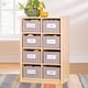 preview thumbnail 10 of 11, Guidecraft EdQ Essentials 8 Cubby Bin Storage Organizer 30" Natural