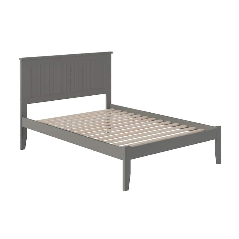 Nantucket Full Platform Bed in Grey - Full