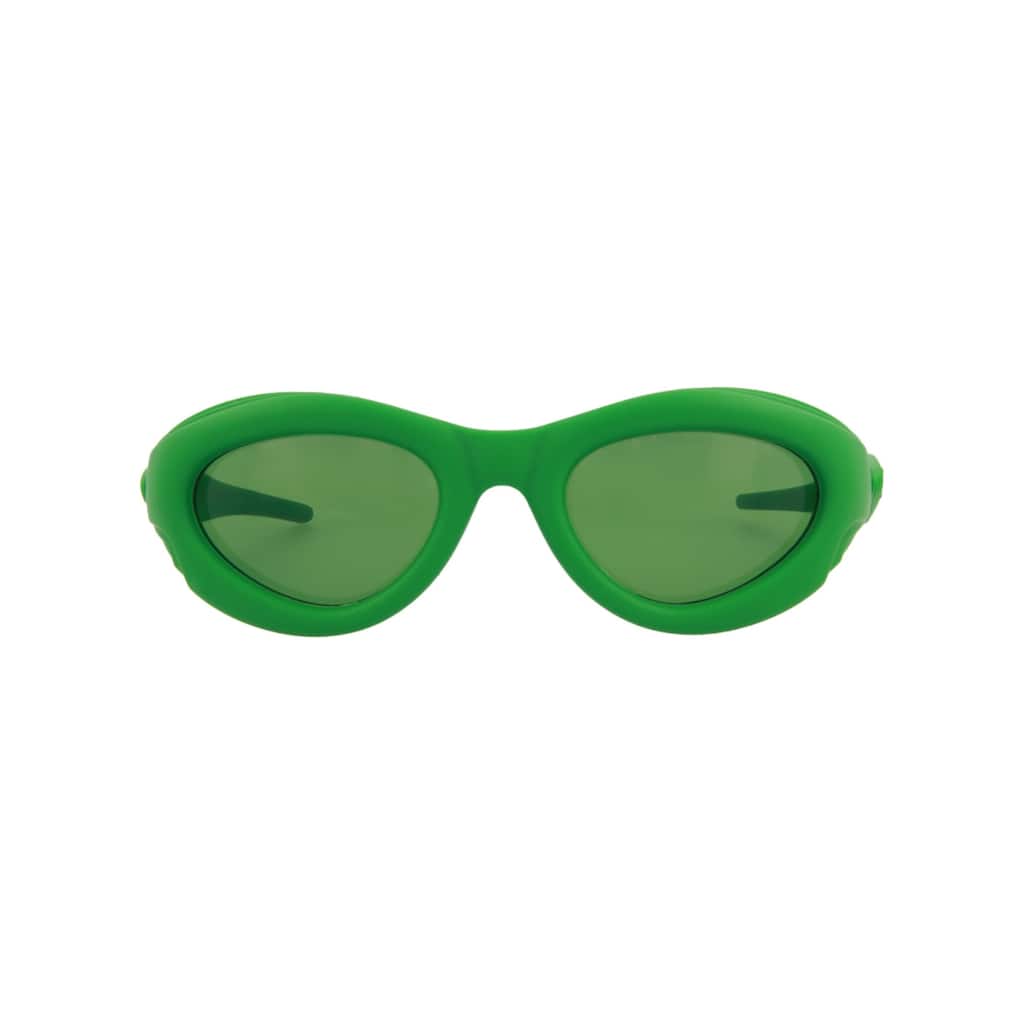 Bottega Veneta Round-Frame Injection Sunglasses