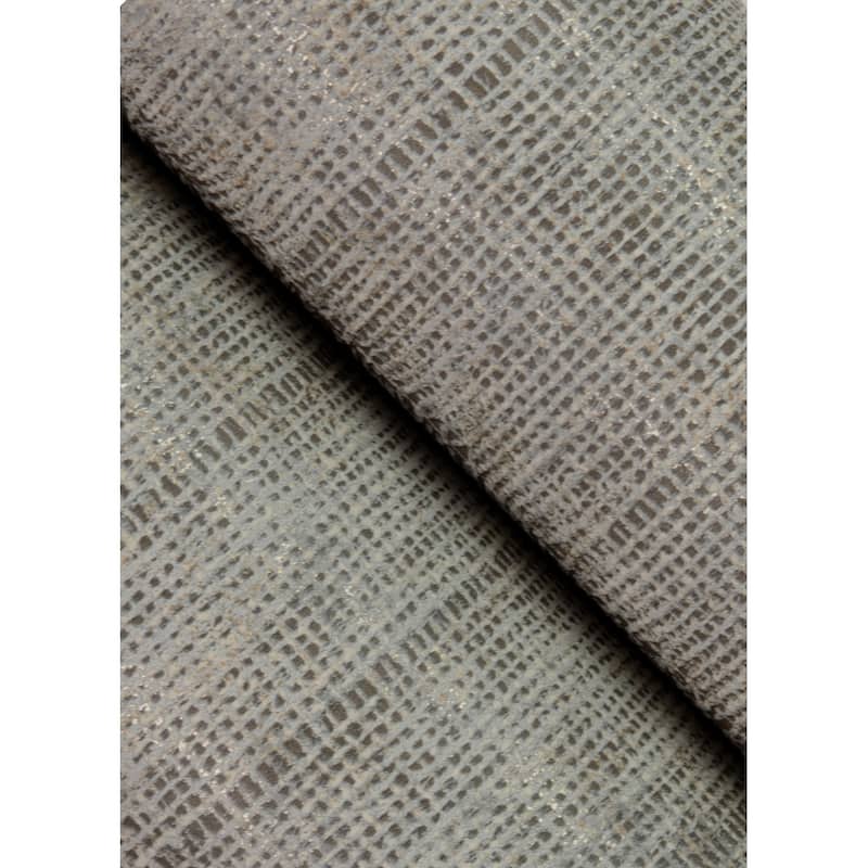 Advantage Blake Light Grey Texture Stripe Wallpaper