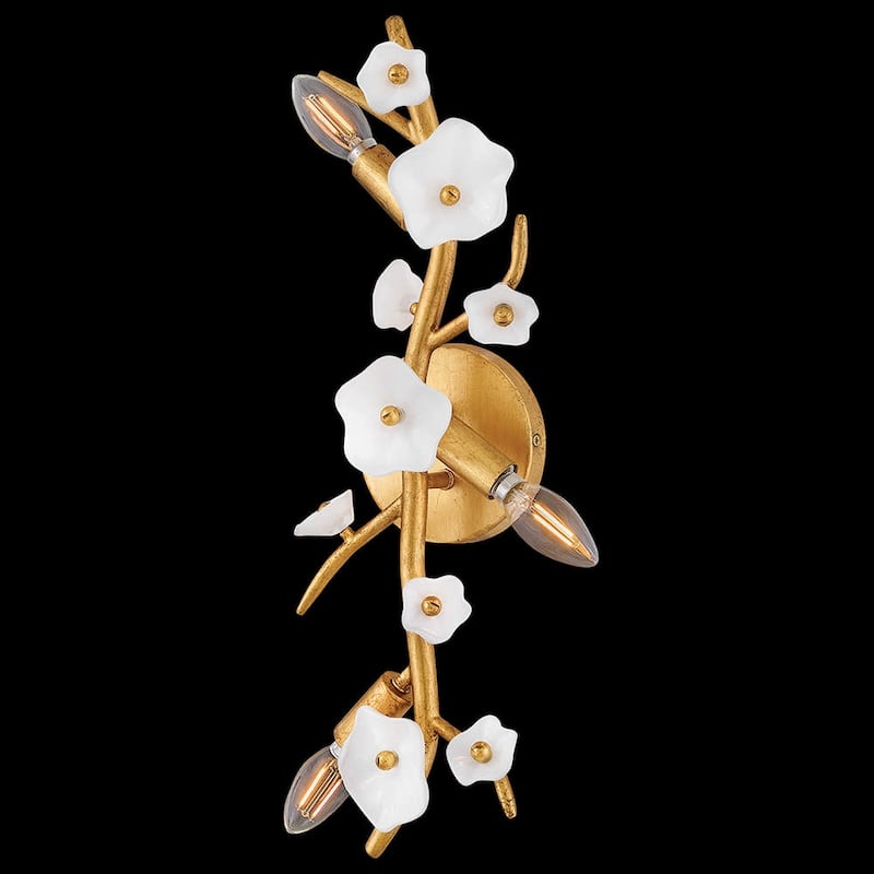 Fredrick Ramond FR41630 Azalea 3 Light 20" Tall Wall Sconce