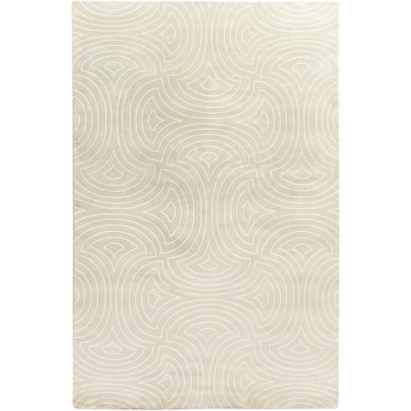 Hand-Knotted Rhonda Geometric Area Rug