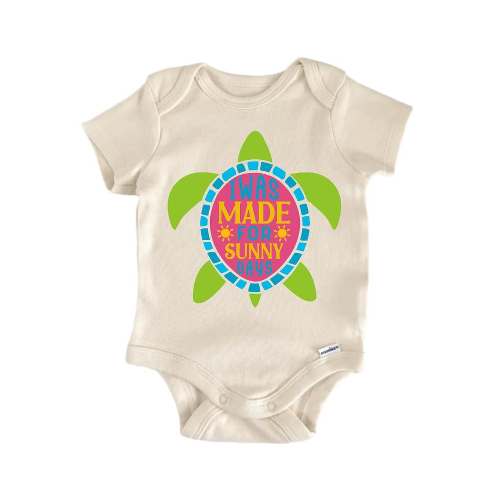 Made Sunny Days - Baby Boy Girl Clothes Infant Bodysuit Funny Cute