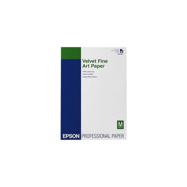 Epson Velvet Fine Art Paper Velvet Fine Art Paper - Multicolor