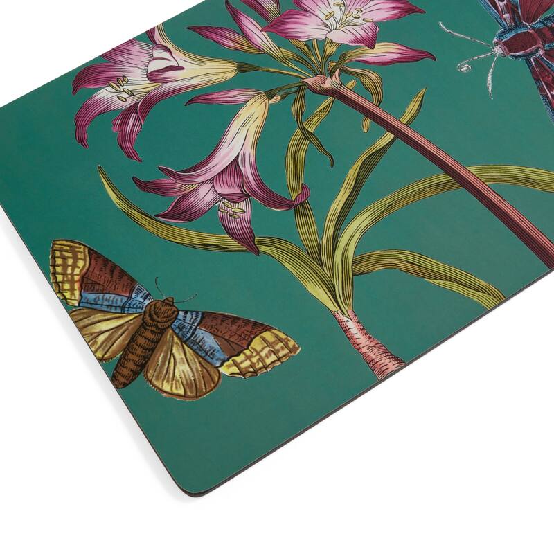 Portmeirion Botanic Garden Flora & Fauna Placemats, Set of 4