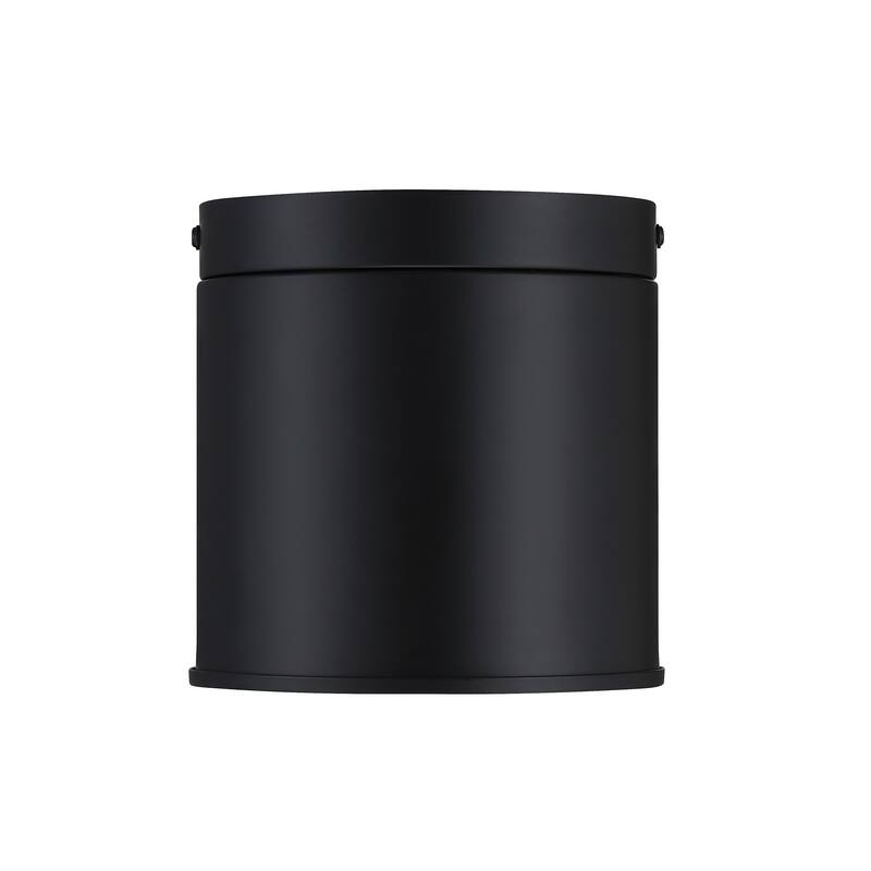 Designers Fountain D353C-FM Fleur Oasis 6" Wide Flush Mount Ceiling - Matte Black