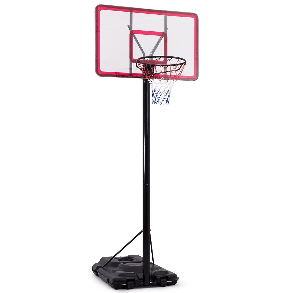 Shop Gymax 10 Height Adjustable Basketball System Hoop Stand