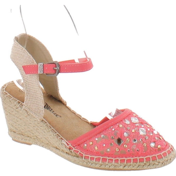 jewel espadrille wedge sandal