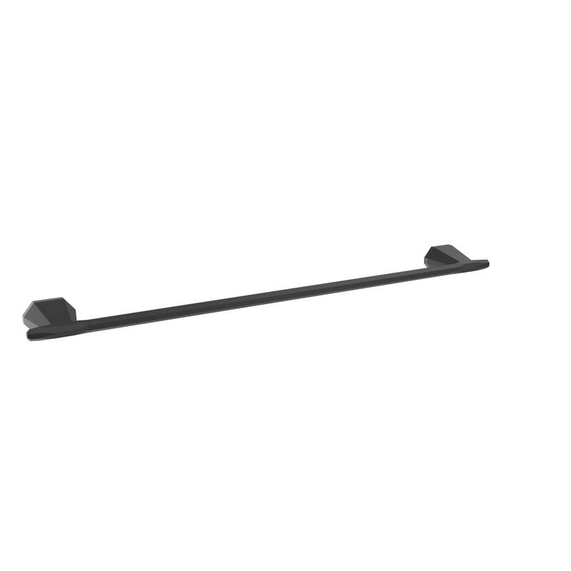 Amerock St. Vincent Towel Bar - Matte Black - 24"