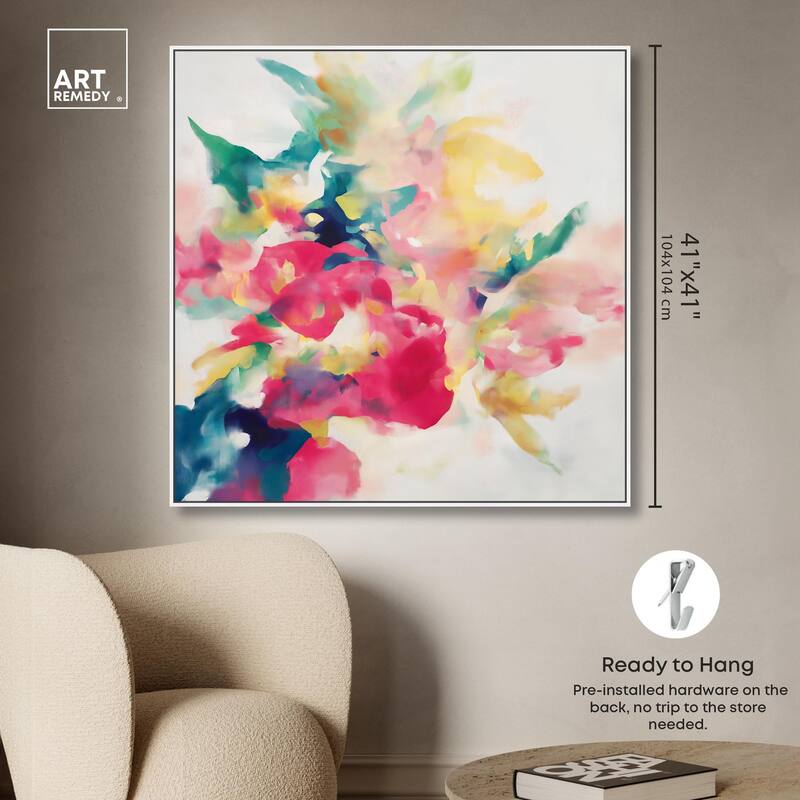 Essence of a Flower II Canvas by Art Remedy