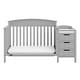 preview thumbnail 41 of 41, Graco Benton 4-in-1 Convertible Crib and Changer – GREENGUARD Gold Certified, Crib and Changing Table Combo