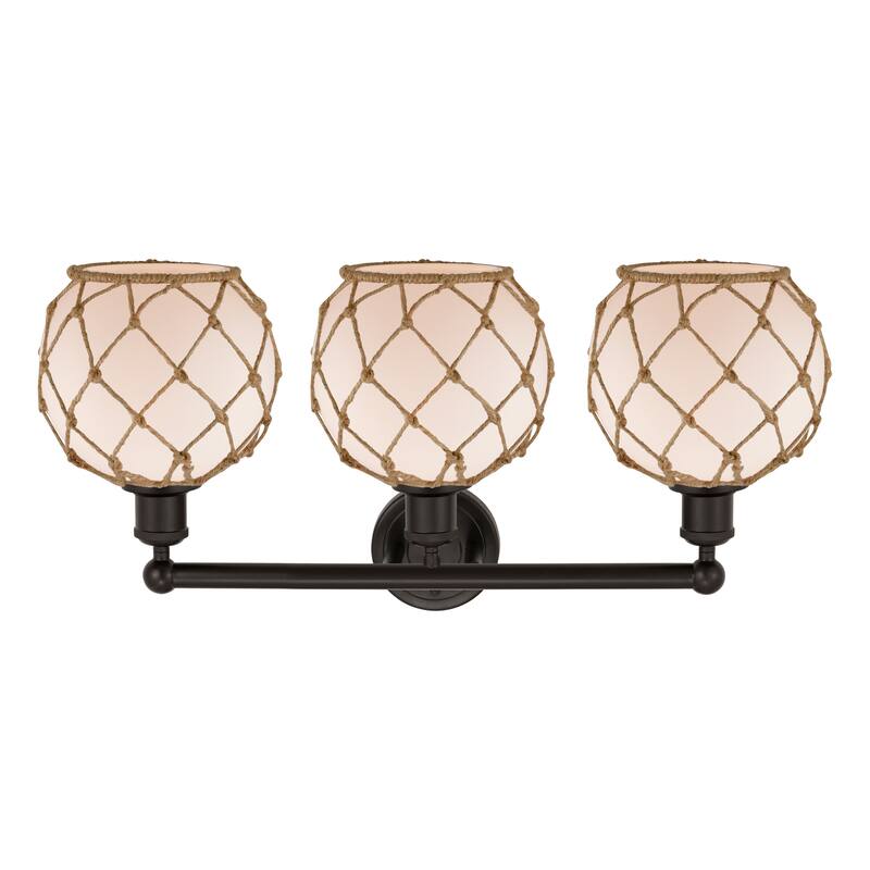 Innovations Lighting Endless Possibilities Edison - Farmhouse Rope - 3 Light 26" Bath Vanity Light