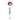 Exhart Nesting Cardinals with Flowers Hand Painted Resin Hanging Wind Chime, 6 by 28 Inches