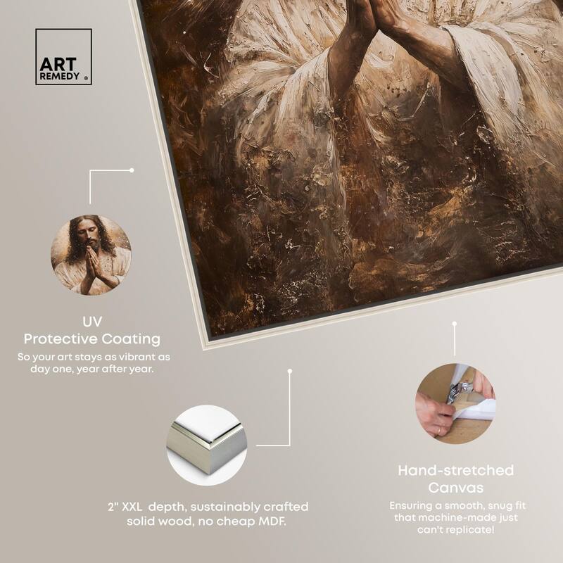 Meditation Manifested Canvas by Art Remedy