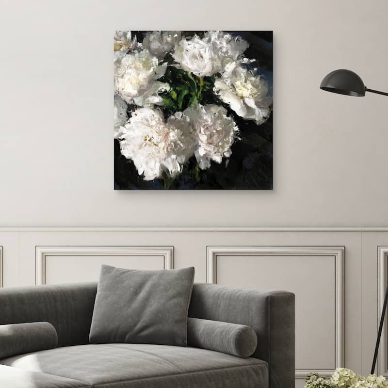 Peony Glow by Tania Bello Canvas Art Print