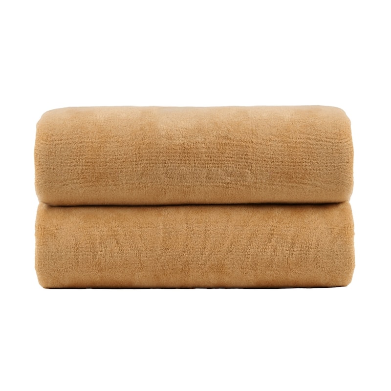Oversized Bath Towel Set of 2 - Taupe