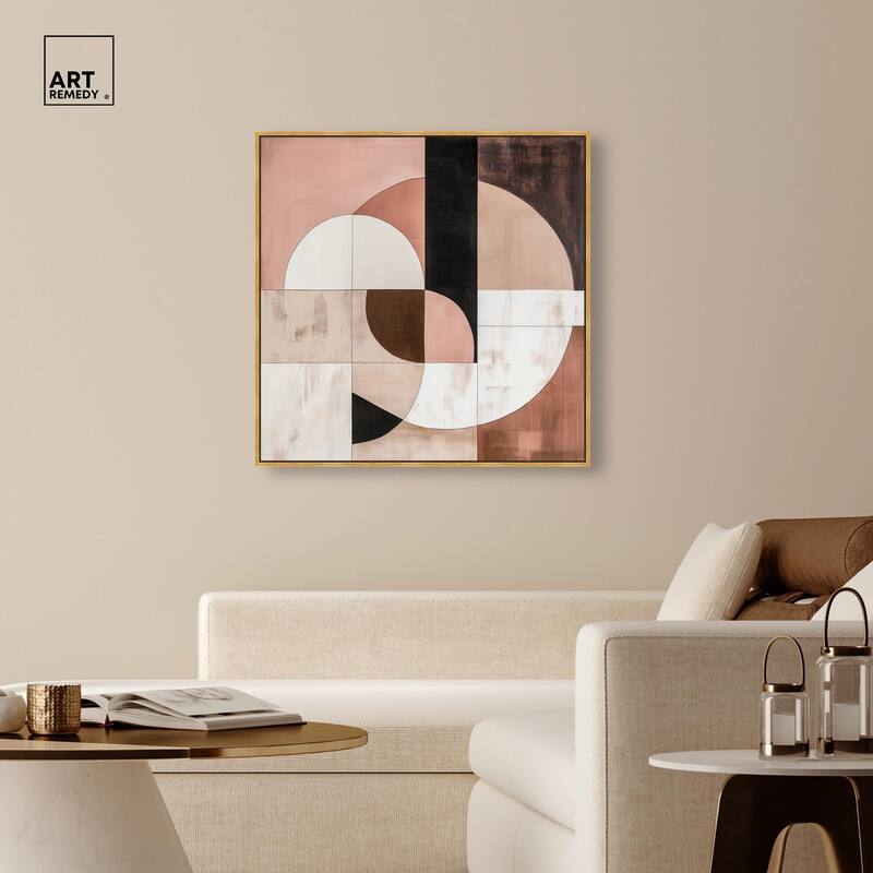Modern Shapes I Canvas by Art Remedy