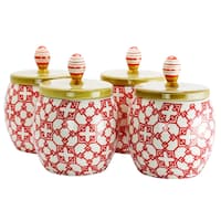 Buy Red Kitchen Canisters Online at Overstock | Our Best ...