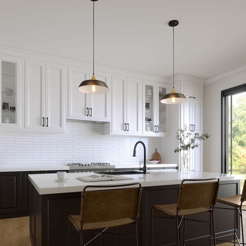 Millennium Lighting Arlo 1 Light Metal Pendant Fixture - Matte Black