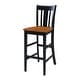 preview thumbnail 20 of 148, Copper Grove Wistman Bar Stool Black/Cherry - Bar height