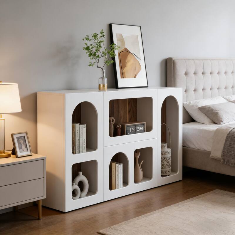 Chic Entrance Table, Wooden Console Table, Modern Sofa Table