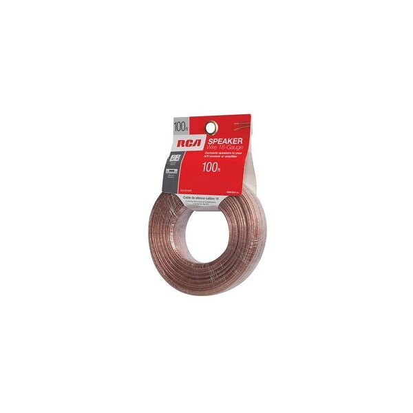 GE/RCA RCAAH18100RB RCA 18-Guage Speaker Wire - 100 Feet
