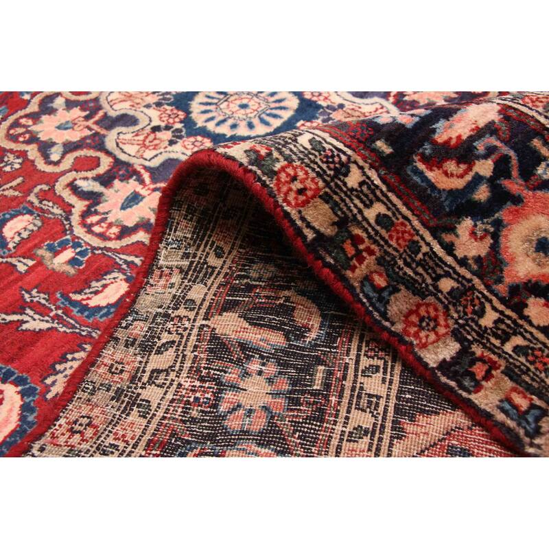 ECARPETGALLERY Hand-knotted Anatolian Red Wool Rug - 5'1 x 9'1