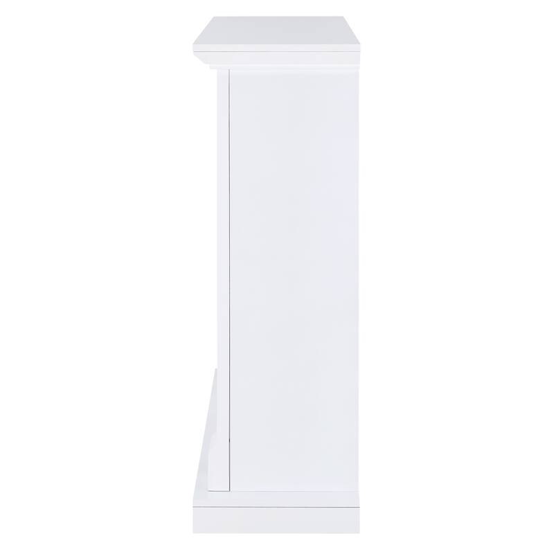 SEI Furniture Nobleman Tiled Fireplace - 46"W x 15"D x 43"H