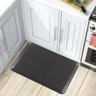World Rug Gallery Solid Anti-Fatigue Standing Mat
