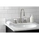 preview thumbnail 16 of 23, Kingston Brass Governor 8 in. Widespread Bathroom Faucet