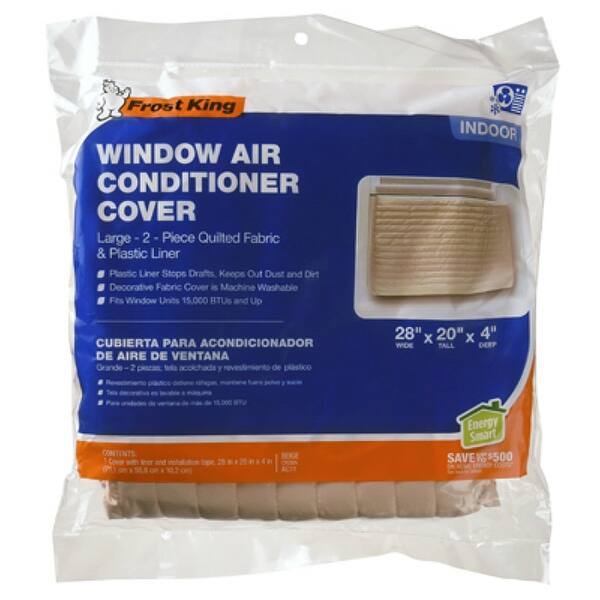 Shop Frost King Ac11h Quilted Indoor Air Conditioner Cover Large