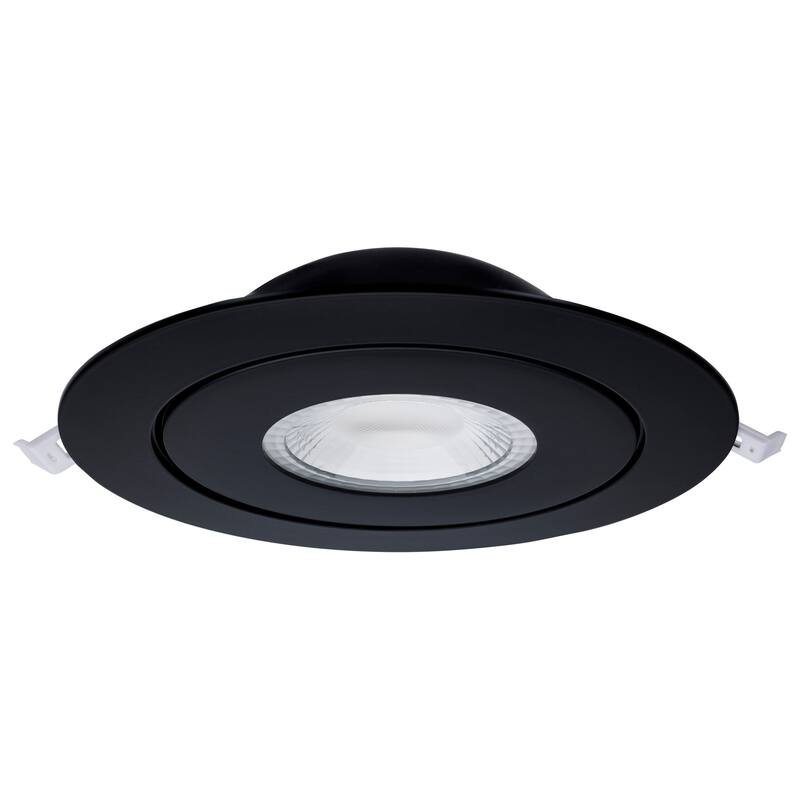 Starfish 15W LED Gimbal Downlight 6 Inch 2700K-5000K RGB Tunable White Remote Driver Black