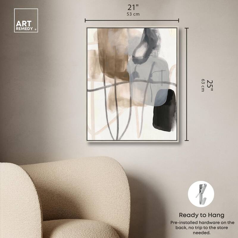 Contemporary Canvas III Canvas by Art Remedy