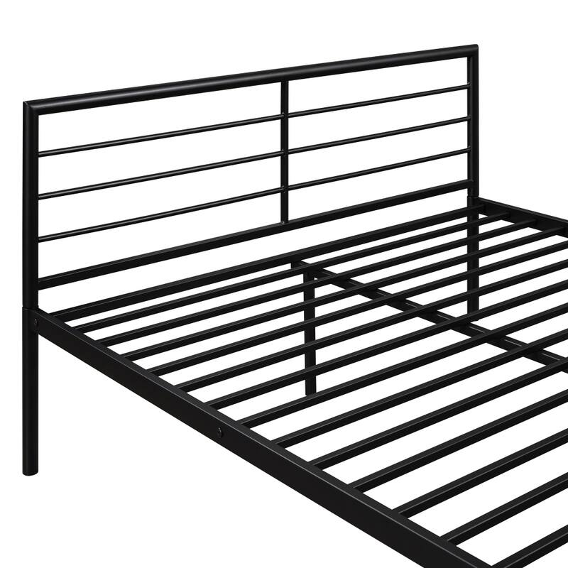 Twin Over Full Bunk Bed with Desk