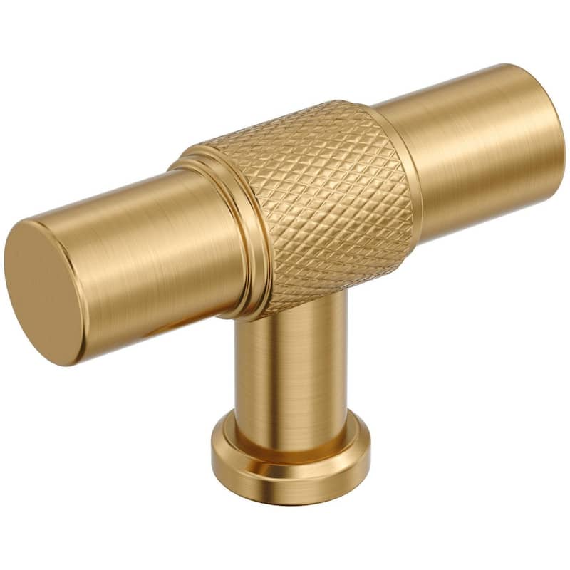 Amerock BP37741 Faraday 5/8" Knurled Bar Cabinet Knob - Champagne Bronze