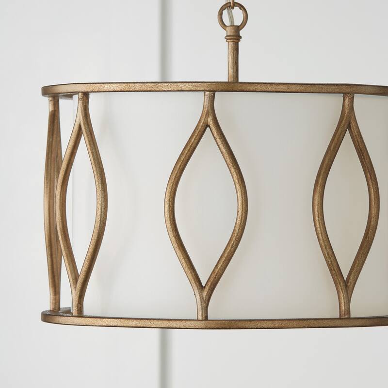 Cohen 3-Light Semi-Flush - 16"W x 13.5"H