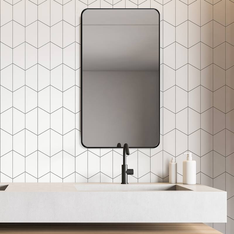 Altair Nettuno Bathroom/Vanity Aluminum Framed Wall Mirror