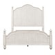 preview thumbnail 4 of 7, Farmhouse Reimagined Antique White with Chestnut Queen Poster Bed
