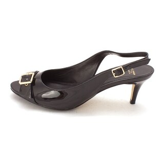 cole haan peep toe slingback pumps