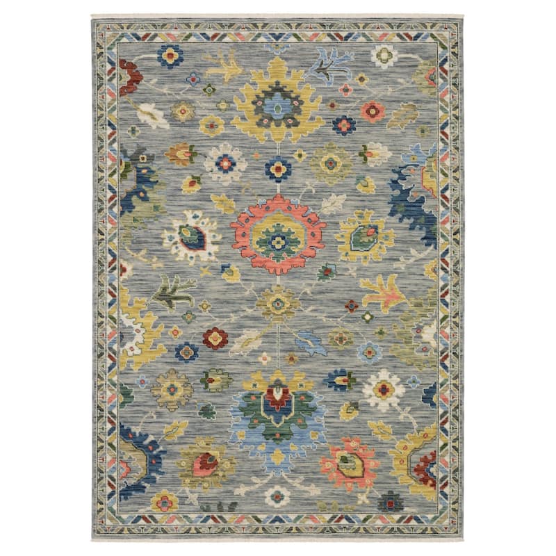 HomeRootsOriental Traditional Rectangle Area Rug