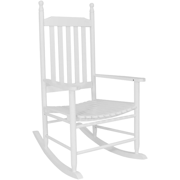 Sunnydaze Wooden Traditional Rocking Chair with Non Toxic Paint