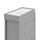 preview thumbnail 26 of 43, Storkcraft Carmel 3-Drawer Chest with Changing Topper