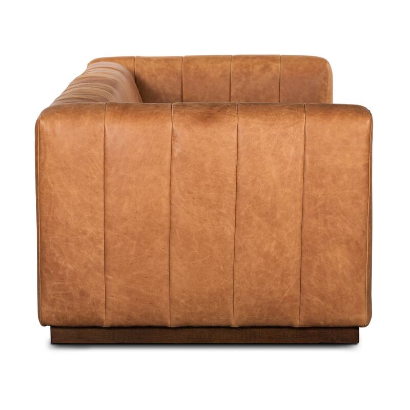 Poly & Bark Canale Sofa - Full Grain Genuine Italian Leather